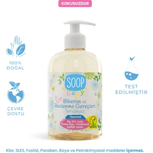 Soop Baby Biberon Ve Beslenme Gereçleri Temizleyici 500 ml