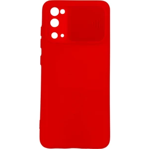 Samsung Galaxy S20 Uyumlu Kamera Sürgülü Mat Silikon Kılıf