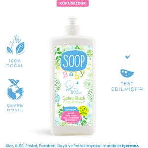 Soop Baby Sabun Bazlı Sıvı Yüzey Temizleyici 1 lt