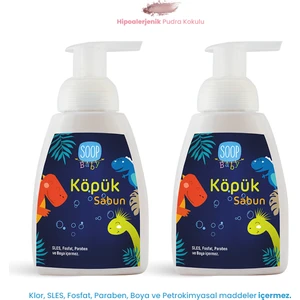 Soop Baby Köpük Sabun Sevimli Dinazor 2'li Paket