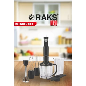 Neromix El Blender Set 1000 W 1 lt Kapasite Turbo Fonksiyonu ile Çok Amaçlı Kullanım