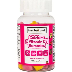 Kids Calcium with Vitamin D3 60 Adet