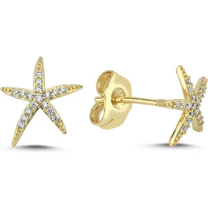 Perla Gold Küpe