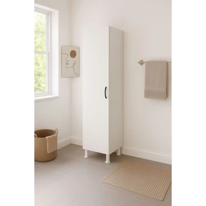 Tek Kapaklı Mdf Banyo Dolabı – Neme Dayanıklı, Şık ve Dayanıklı Tasarım