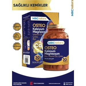 Natura Osteo Kalsiyum Magnezyum 30 Tablet