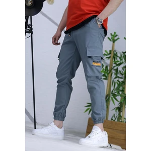 Erkek Jogger Kargo Cepli Paraşüt Pantalon (Dar Kesim)