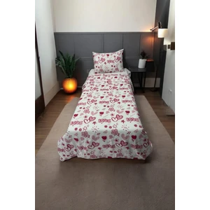 Tek Kişilik Love Nevresim  Takımı