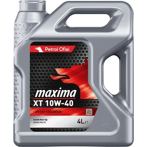 Petrol Ofisi Maxima Xt 10W-40 4litre Motor Yağı (2025 Üretim)