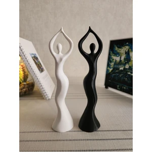 Dans Eden Kadın Heykeli Iskandinav Tarzı Biblo Heykel Figür Dekor Ev Dekorasyon Altındal Home