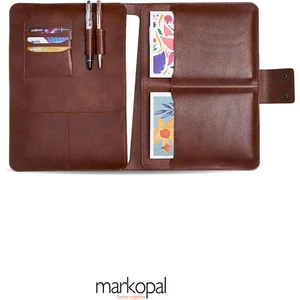 Macbook Air Pro 13-14 Inç Organizer Evrak & Laptop & Tablet Çantası Kahverengi