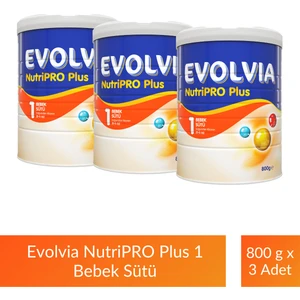NutriPRO Plus 1 Bebek Sütü 800 gr x 3 Adet
