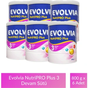 NutriPRO Plus 3 Devam Sütü 800 gr x 6 Adet