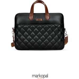 Macbook Kılıf Notebook Çanta Tablet Laptop Kılıfı 13"-14" ve 15"-16" Kapitone Desenli Deri