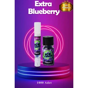 Ice Touch Mentol Topu Extra Iri Blueberry Aromalı 1000 Adet + Aplikatör
