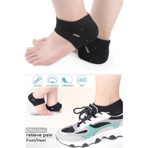 Plantar Fasiit Topuk Çorabı Ayak Bileği Ark Desteği Ortez Sporcu Çorabı Topuk Çatlak Çorabı Koruyucu