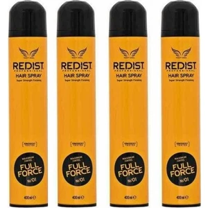 4 Adet Full Force Saç Spreyi  400 ML