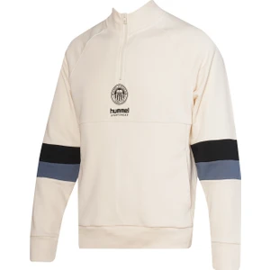 Hunter Erkek Ekru Dik Yaka Sweatshirt