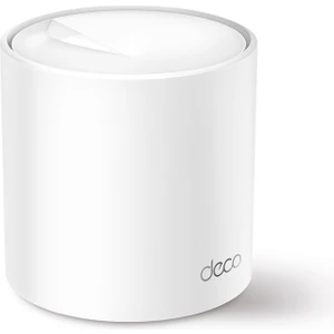 Deco X50 (1-Pack) | Wi-Fi 6 Mesh Sistemi | AX3000 Mbps Hız | Fiber Uyumlu | Çift Bant | Gigabit Port | 150 Cihaz | 230 m² Kapsama | WPA3 | Mobil Uygulama ile Kolay Kurulum
