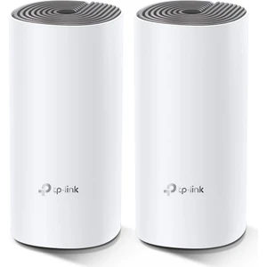 Deco E4 (2-Pack) | Wi-Fi 5 Mesh Sistemi | AC1200 Mbps Hız | Fiber Uyumlu | Çift Bant | 100 Mbps Port | 100 Cihaz | 260 m² Kapsama | WPA3 | Mobil Uygulama ile Kolay Kurulum