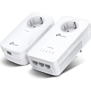 TL-WPA8631P KIT | Powerline Adaptör | Priz Soketli | AV1300 & AC1200 Mbps Hız |  Dual Band Wi-Fi | Kolay Kurulum | 3 Gigabit Port | MU-MIMO | Beamforming | Stabil Bağlantı | Tak ve Çalıştır