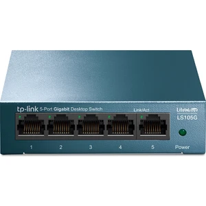 Tp-Link LS105G 5 Port 10-100-1000 Mbps Switch Metal Kasa