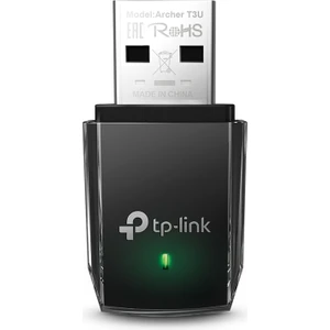 Archer T3U | Wi-Fi 5 USB Adaptör | AC1300 Mbps | Dual-Band | Mini Tasarım | MU-MIMO | USB 3.0 | Kolay Kurulum | Windows & Mac Uyumlu
