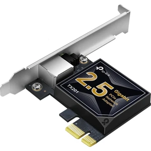 TX201 | Gigabit PCIe Ağ Adaptörü | 2.5 Gbps Hız | 2.5G Base-T | Gigabit & Hızlı Ethernet Uyumluluğu | CAT6A 1 |5m Ethernet Kablosu Dahil | Windows & Linux Destekli
