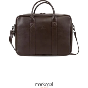 Unisex Macbook Organizer Laptop Evrak Çantası 13" & 14"  ve 15.6" & 16" Kahverengi