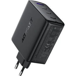 100W PD 3X USB-C + USB-A 4 Port Hızlı Şarj Aleti Isı Düşüren GaN Destekli Akım Korumalı Güç Adaptörü iPhone & Android & iPad & MacBook Type-C - A94 (Acefast Türkiye Garantili)