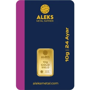 Agakulche 10 gr 995 24 Ayar Amr Külçe Altın