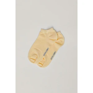 Unisex Step Çorap Hardal