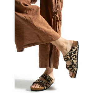 Leopar Kadın Terlik