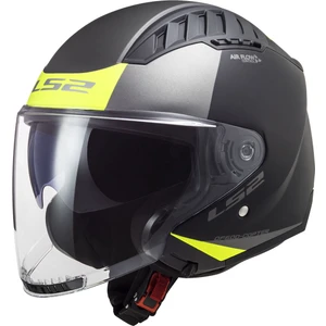 Ls2 Copter 2 Urbane Mat Siyah-Neon Sarı Kask