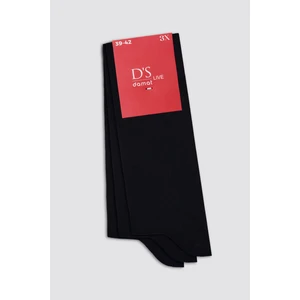 Ds Damat Siyah 3'lü Çorap Set