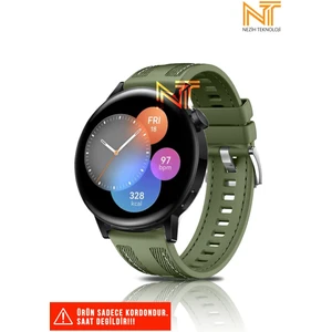 Xiaomi Amazfit Gts / Gts 2 /gts 2e / Gt S3 / Gt S4 Mini 20MM Uyumlu Kompozit Lansman Silikon Kordon