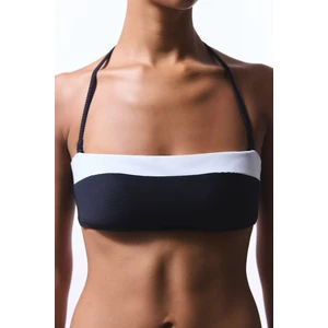 Siyah Nova Straplez Bikini Üstü