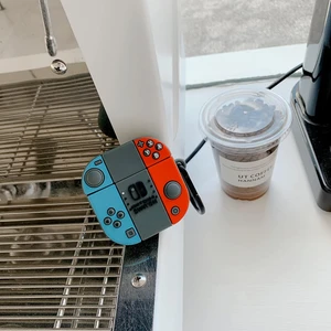 Airpods 4.nesil ile Uyumlu Kılıf Nintendo Switch Tasarım Sevimli Figürlü Silikon Kılıf