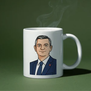 Özgür Özel Chp Baskı Kupa Bardak