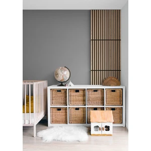 Mini Eko Akustik Ahşap Panel Savana  Meşe - 60X60CM