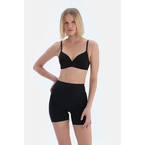 Siyah 4040KC Medıum Yüksek Bel Şort Korse