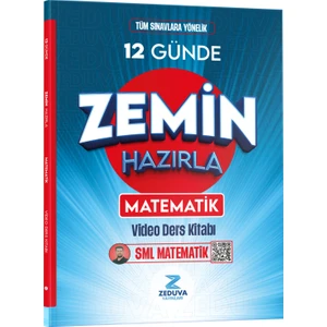Zeduva Yayınları Sml Matematik 12 Günde Zemin Hazırla Matematik Video Ders Kitabı