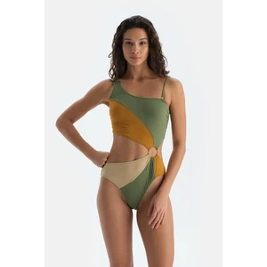 Multicolor Tek Omuz Mayokini