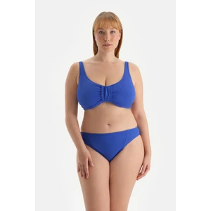 Sax Mavisi Korseli Toparlayıcı Bikini Üst