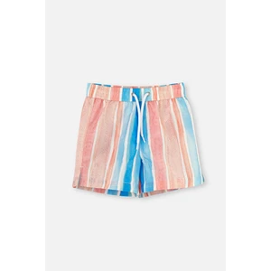 Mavi-Somon Micro Erkek Çocuk Şort