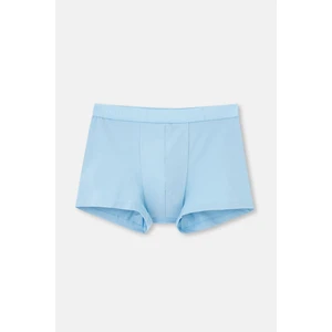 Açık Mavi 5210 Düz Pamuk Boxer