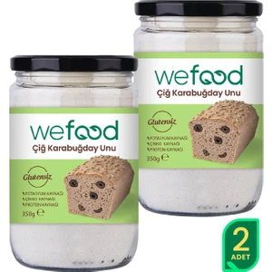 Glutensiz Çiğ Karabuğday Unu 350  gr 2'li