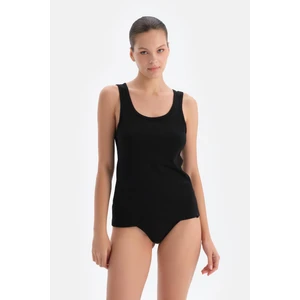 Siyah Kadın Termal Atlet