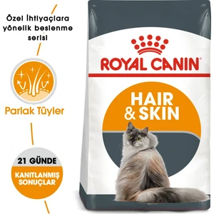 Royal Canin Hair & Skin Deri ve Tüy Sağlığı İçin Kedi Maması 4 Kg