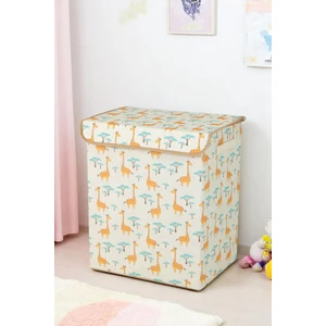 Graffe Bebek Odası Kapaklı Kutu Dolap Içi Organizer Oyuncak Eşya Çamaşır Saklama Kutusu Düzenleyici