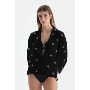 Siyah Uzun Kol Gömlek